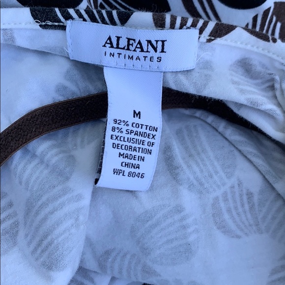 Alfani intimates size medium cotton sleep slip - Picture 4 of 4